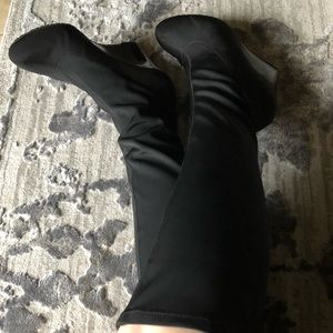 High boots. Like new size 9